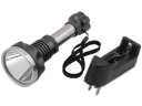 CREE XM-L T6 LED 5-Mode Flashlight Torch with 18650 Battery Charger (WB666)